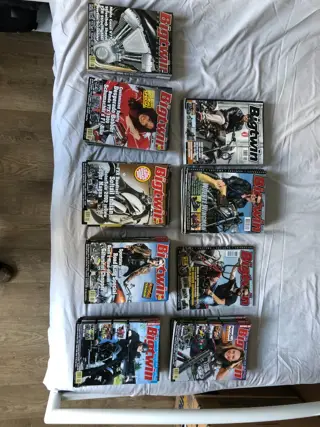 BigTwin motor magazine jaargang 1986 t/m 2016. Vanaf de eerste jaargang.