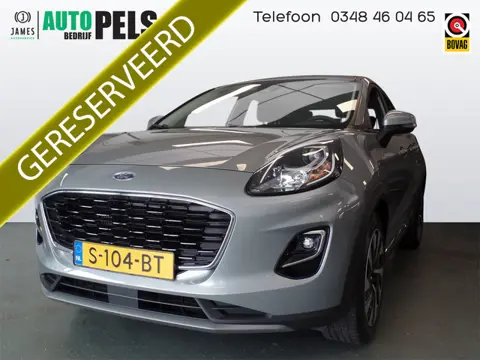 Ford Puma 1.0 EcoBoost Hybrid Titanium Navigatie, Clima controle, Cruise controle, Stoel/Stuurverwar