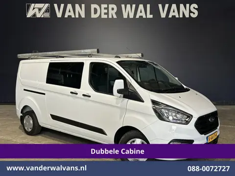 Ford Transit Custom 2.0 TDCI 130pk L2H1 Dubbele Cabine Inrichting Euro6 Airco | 5-Zits | Imperiaal |