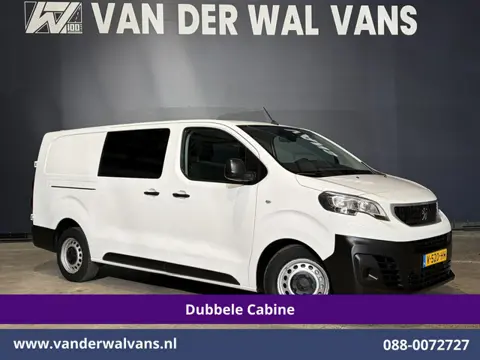 Peugeot Expert 2.0 BlueHDI 123pk L3H1 Dubbele Cabine Euro6 Airco | 5-Zits | Navigatie | 2500kg Trekh