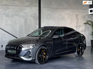 Audi E-tron Sportback S 55, Massage,Nachtzicht,Pano,B&O,Ventilatie,Head-Up,360°,Carbon