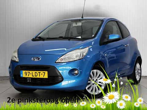 Ford Ka 1.2 Titanium X /Airco /Elek. ramen voor /C.V. afstand /Radio-CD /15"LMV /Stuurbekrachtiging 