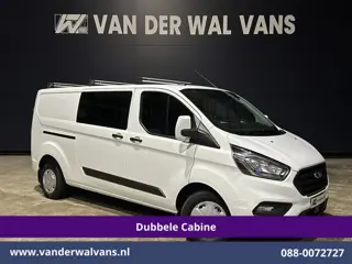 Ford Transit Custom 2.0 TDCI 170pk L2H1 Dubbele Cabine Euro6 Airco | 6-Zits | Camera | Navigatie | L