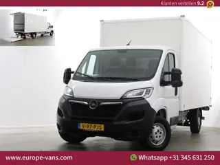 Opel Movano 2.2D 140pk Bakwagen met laadklep 1.060kg laadvermogen 08-2023