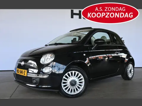 Fiat 500C 1.2 Lounge Cabrio Airco Navigatie Lichtmetaal Goed Onderhouden! Inruil Mogelijk!