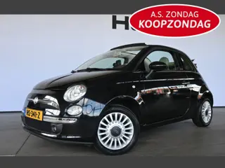 Fiat 500C 1.2 Lounge Cabrio Airco Navigatie Lichtmetaal Goed Onderhouden! Inruil Mogelijk!