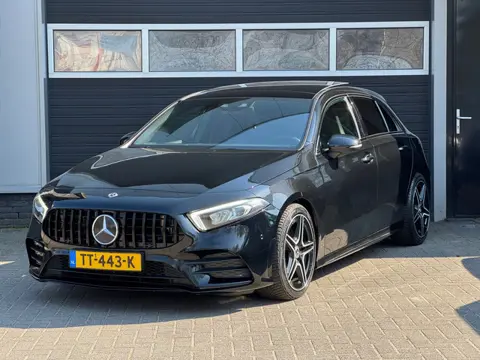 Mercedes-Benz A-klasse 250 AMG Sport Pano, Led, Stoelverwarming, Ambient, Cruise, Camera,