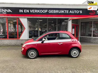 Fiat 500 1.2 Lounge - Panorama dak - Airco - Inruil Mog !!