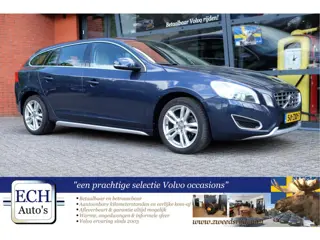 Volvo V60 2.0 D4 163 pk Aut. 5-cilinder, Leer, Xenon, Trekhaak, Stoelverwarming