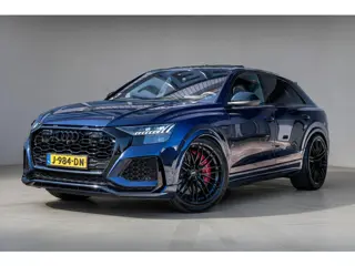 Audi RSQ8 4.0 TFSI Ceramic|Milltek|B&O|Stoelkoeling|360°|Trekhaak|23''ABT|Navarrablau|HuD|Volledig-g