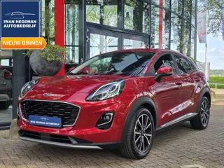 Ford Puma 1.0 EcoBoost Hybrid Titanium X | Navigatie | Cruise Control | Stoel + Voorruit + Stuurverw