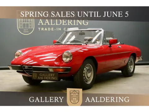 Alfa Romeo 2000 Spider Veloce PRICE REDUCTION Trade-in-car Mechanically very well maintained and "ro