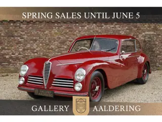 Alfa Romeo 6c 2500 Freccia d'Oro PRICE REDUCTION "Body off" restored preserving the original interio