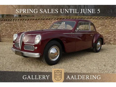 Alfa Romeo 6C 2500 Sport Berlina GT PRICE REDUCTION Painstakingly maintained by an Swiss connoisseur