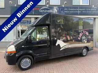 Renault Master T35 2.5 dCi L3H1 DC Paardenwagen – 2007 – MTM – Airco – Nieuwe APK