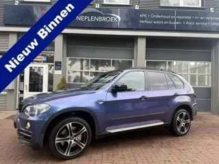 BMW X5 xDrive48i High V8 Executive Leer,Schuifdeur,20Inch,Navi,Cruise Trekhaak Bj 2007 355pk Special