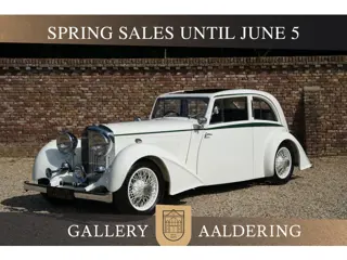 Bentley 3½ litre "Streamline" by Park Ward & Co PRICE REDUCTION Unique one-off "Streamline" Saloon B