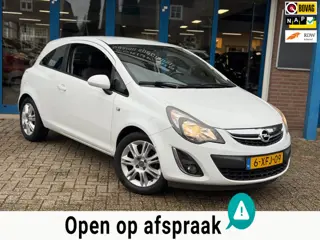 Opel Corsa 1.2-16V BlitZ Wit 3drs 2014 AIRCO LM NAP