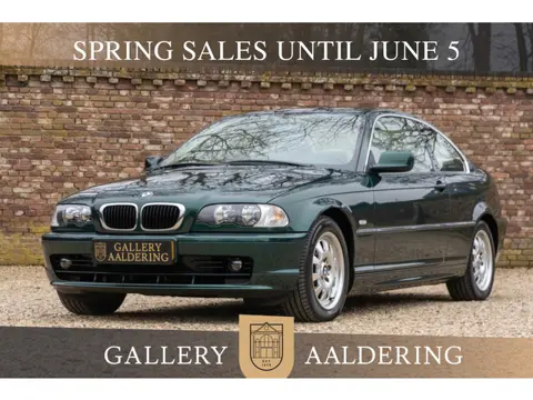 BMW 3 Serie 323 Ci Coupé PRICE REDUCTION Farngrün "25.000 kilometers" Collectible quality condition 