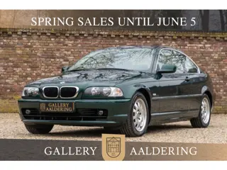 BMW 3 Serie 323 Ci Coupé PRICE REDUCTION Farngrün "25.000 kilometers" Collectible quality condition 