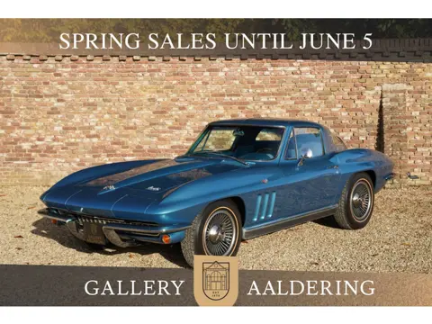 Chevrolet Corvette C2 Sting Ray PRICE REDUCTION Blue on Blue - "Nassau Blue Metallic over Bright Blu