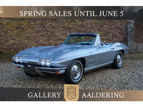 Chevrolet Corvette C2 Sting Ray Convertible PRICE REDUCTION "Black plate Corvette" Corvette with bla
