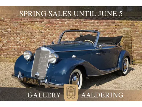 Mercedes-Benz 170 s Convertible-A PRICE REDUCTION Professionally restored by specialist Bart Holland