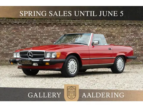 Mercedes-Benz 500-serie 560 SL PRICE REDUCTION "Becker Grand Prix" Newly delivered in "The Garden St