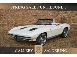 Chevrolet Corvette C2 Sting Ray Convertible PRICE REDUCTION "No. 1987 built" From the first batch of
