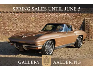 Chevrolet Corvette C2 Sting Ray Coupé Split window PRICE REDUCTION Fully restored condition, Ordered
