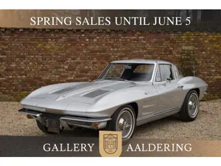 Chevrolet Corvette C2 Sting Ray Split-Window 327 Coupé PRICE REDUCTION Finished in "Sebring Silver" 