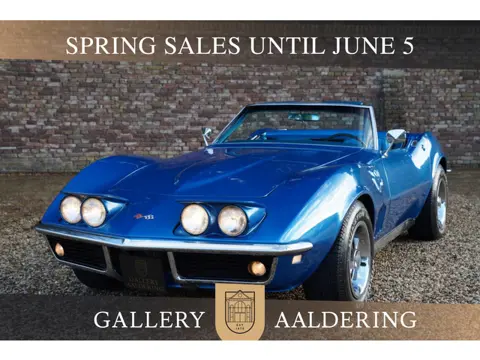 Chevrolet Corvette C3 Convertible 327 PRICE REDUCTION Restored condition, Since 2007 in Europe, Fini