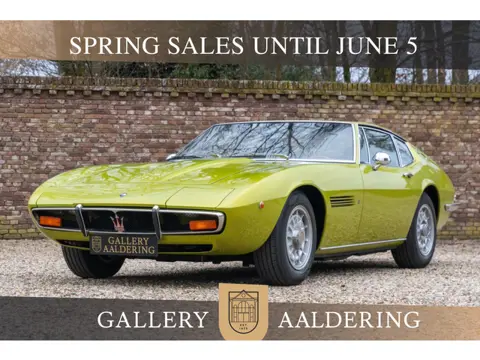 Maserati Ghibli 4.7 PRICE REDUCTION "Verde Gemma" ONE OF THE BEST! Only 14.022 miles from new, Stunn