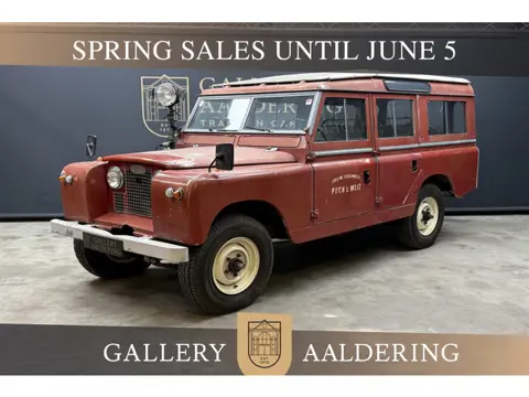 Land Rover 109 Series IIA PRICE REDUCTION "Feuerwehr Mannschaftswagen" In highly original condition 