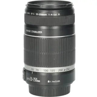 Tweedehands Canon EF-s 55-250mm f/4.0-5.6 IS CM6841