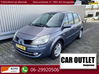 Renault Scénic 2.0-16V Tech Line AUTOMAAT, Leer, Clima, Navi, CC, PDC, LM, Trekh, nw. APK – Inruil M