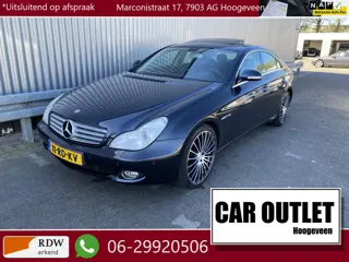 Mercedes-Benz CLS-Klasse 350 AMG-styl Leer, Navi, Clima, CC, PDC v/a, Schuifkantel, LM, nw. APK – In