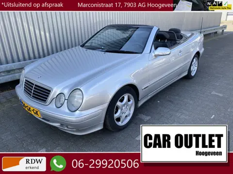Mercedes-Benz CLK-Klasse Cabrio 200 Elegance 164Dkm.NAP, AUTOMAAT, Leer, Clima, CC, PDC v/a, LM, nw.