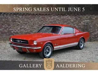 Ford Mustang 289 Fastback PRICE REDUCTION "An A-code in Triple Red" Triple red livery - Executed in 