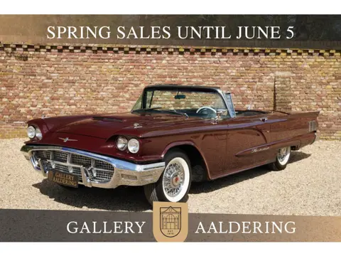 Ford Thunderbird Convertible V8 352 ci PRICE REDUCTION Presented in the factory colour combination R
