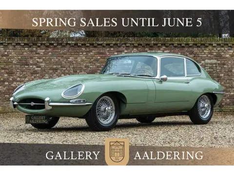 Jaguar E-Type 4.2 Litre Series 1 Coupe PRICE REDUCTION "Willow Green" Nut and bolt restored and rebu