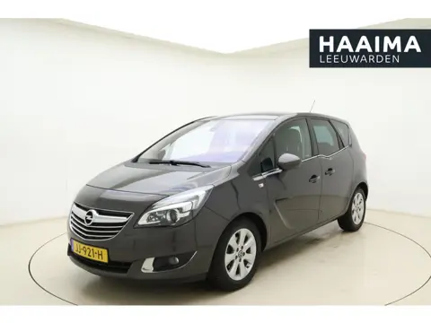 Opel Meriva 1.4 Turbo Blitz | Afneembare trekhaak | Lederen bekleding | Hoge instap | Stoelverwarmin