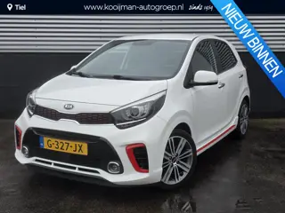 Kia Picanto 1.0 T-GDI GT-Line Nieuw geleverd en dealeronderhouden, 100PK, Navigatie, Leder, Stoel- &