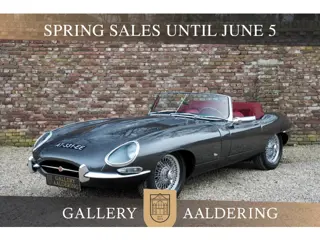 Jaguar E-type "Outside Bonnet Lock" OTS Series I PRICE REDUCTION Highly sought-after "flat floor" ex