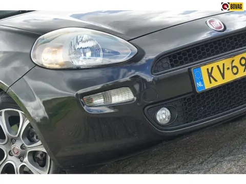 Fiat Punto Evo 0.9 TwinAir Lounge | Nero Vesuvio | Sportstoelen/Cruise/Clima/PDC/6-bak/AllSeason - L