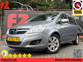 Opel Zafira 1.8 Cosmo 7P - Navigatie - Climate Controle - Trekhaak - Lederen Bekleding