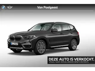 BMW X3 xDrive30i Innovationspakket Model Luxury Line Aut.
