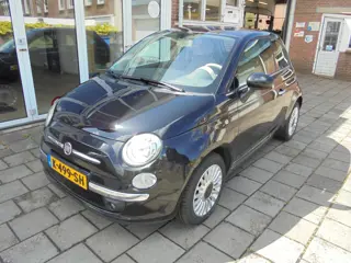 Fiat 500C 1.2 Lounge Panoramadak, Airconditioing, Parkeersensoren achter, Boordcomputer,