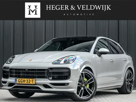 Porsche Cayenne Coupé 3.0 E-Hybrid Platinum Edition | Sport design pack | GT uitlaat | Techart spoil