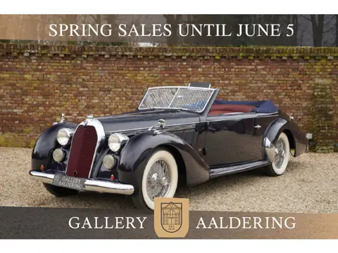 Talbot Lago T26 Record Worblaufen Cabriolet PRICE REDUCTION Former "Pebble Beach"-participant, Only 